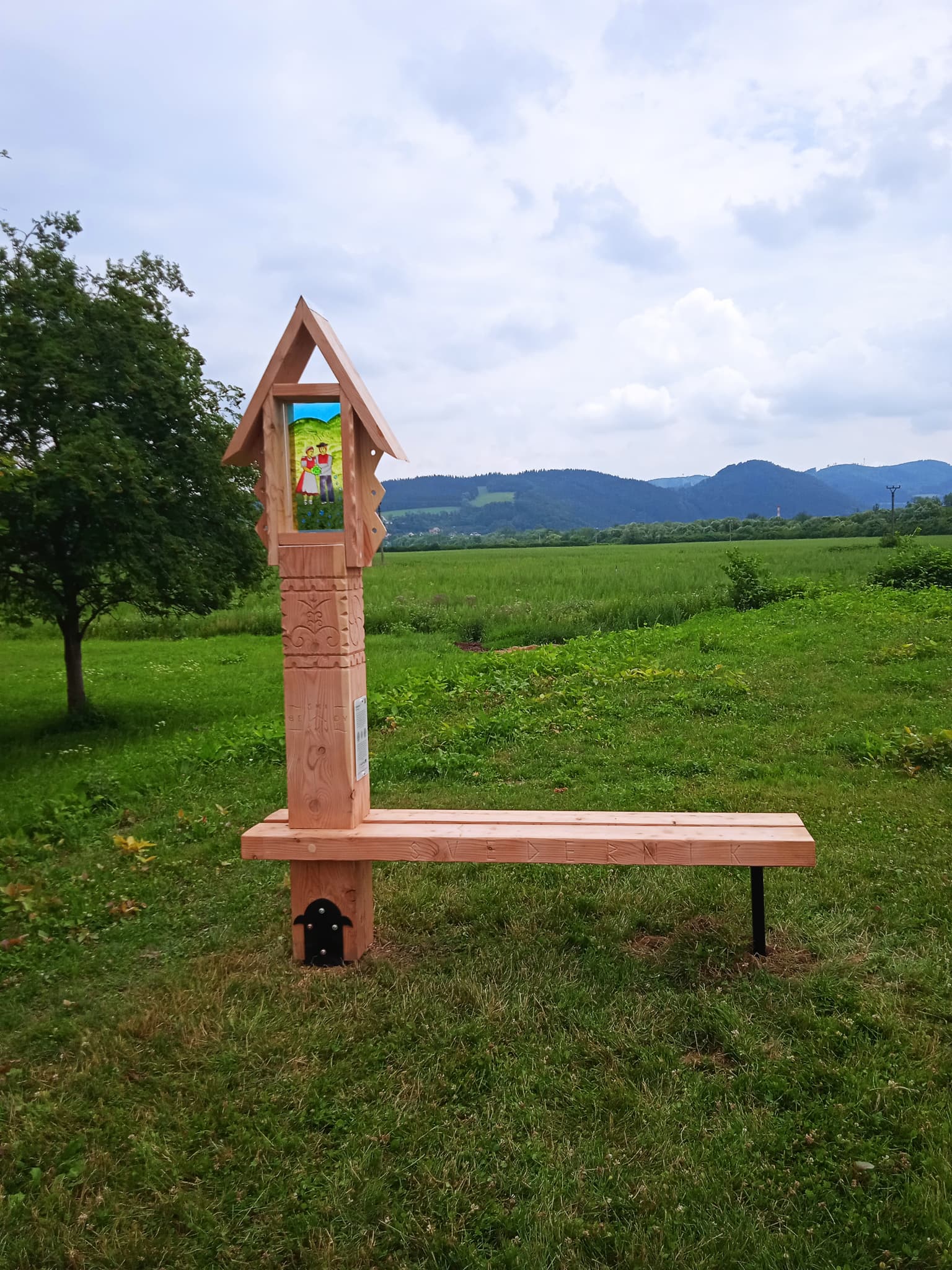 Ławeczka Beskidzka — Svedernik, Słowacja