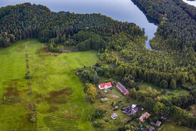 Widok gospodarstwa